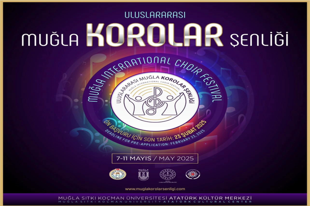 İzmir Demokrasi Üniversitesi Korosu Muğla Korolar Festivaline katıldı.
