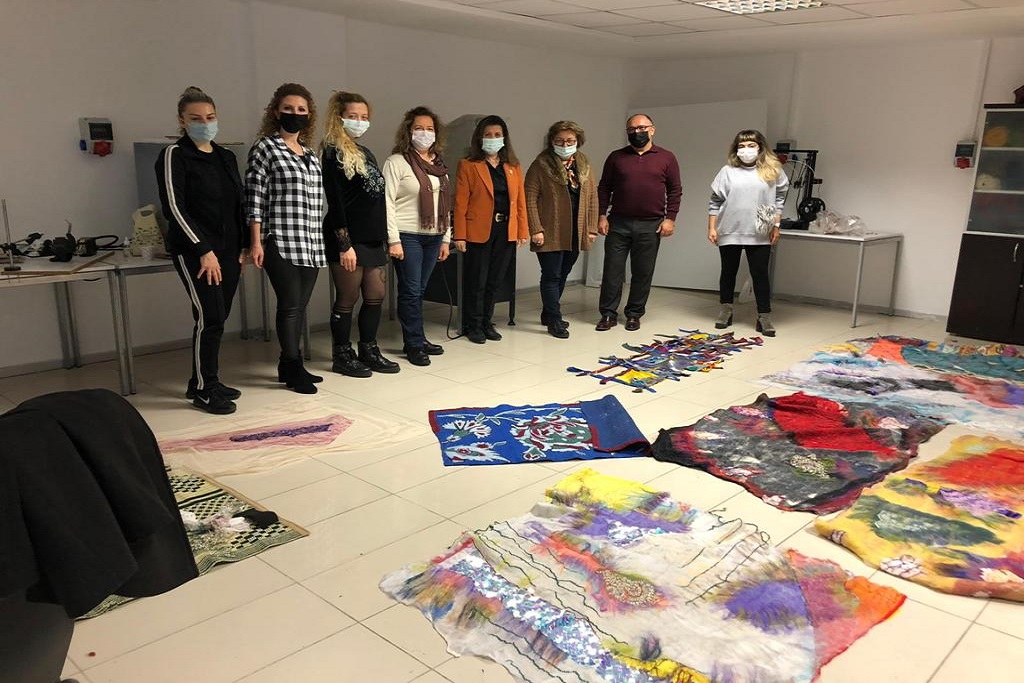 Geleneksel Türk Sanatları Bölümü KEÇE ATÖLYESİ Açılışı
